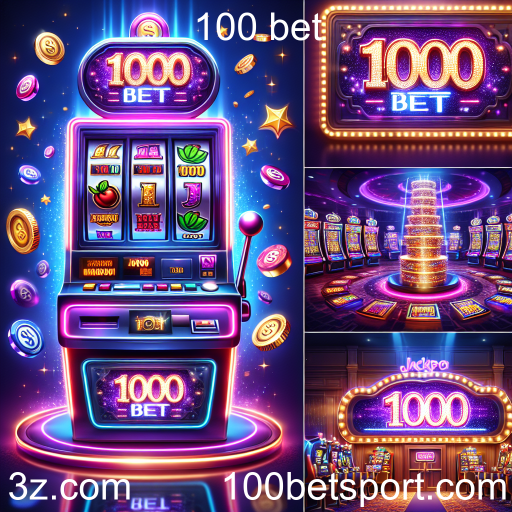 A Emoção dos Jackpots no 100 Bet