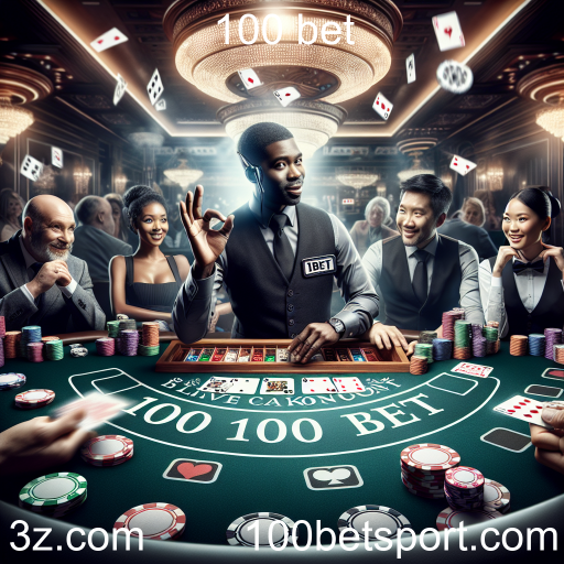 A Emoção do Cassino Ao Vivo no 100 bet